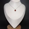 red agate healing crystals necklace for passion and confidence