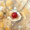 red agate healing crystals necklace for passion and confidence
