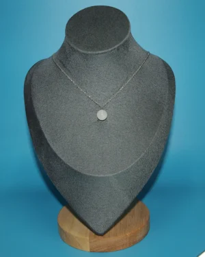 rose quartz healing crystals necklace for love and emotional healing