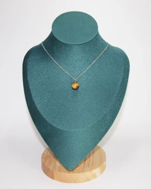 tiger eye healing crystals necklace for protection and balance