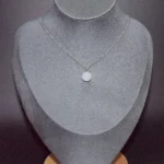 white agate healing crystals necklace for calm and balance